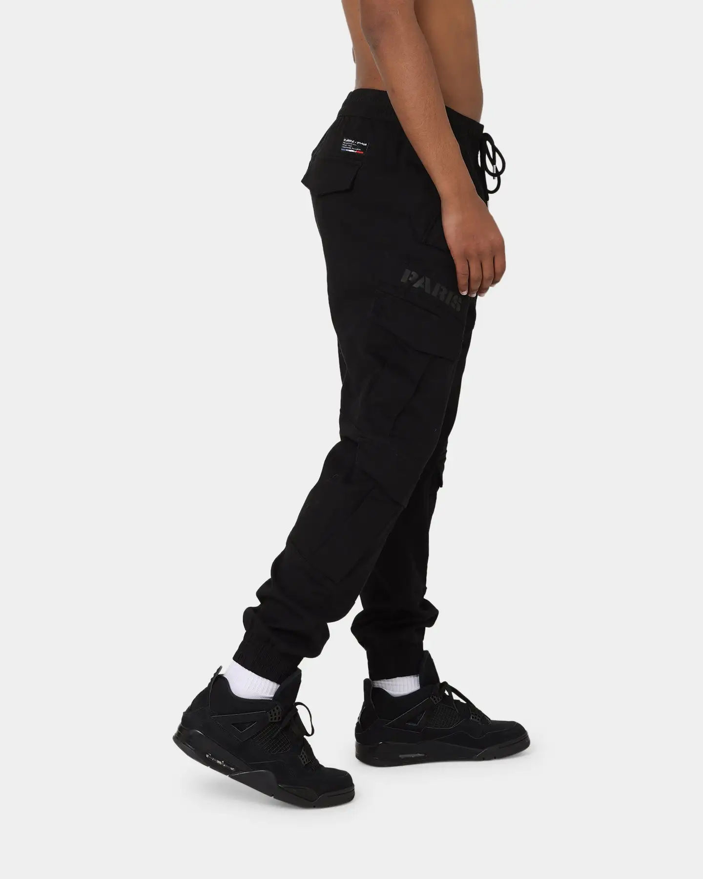 CARRE Carré Double Transition Cargo Joggers Black - Image 5