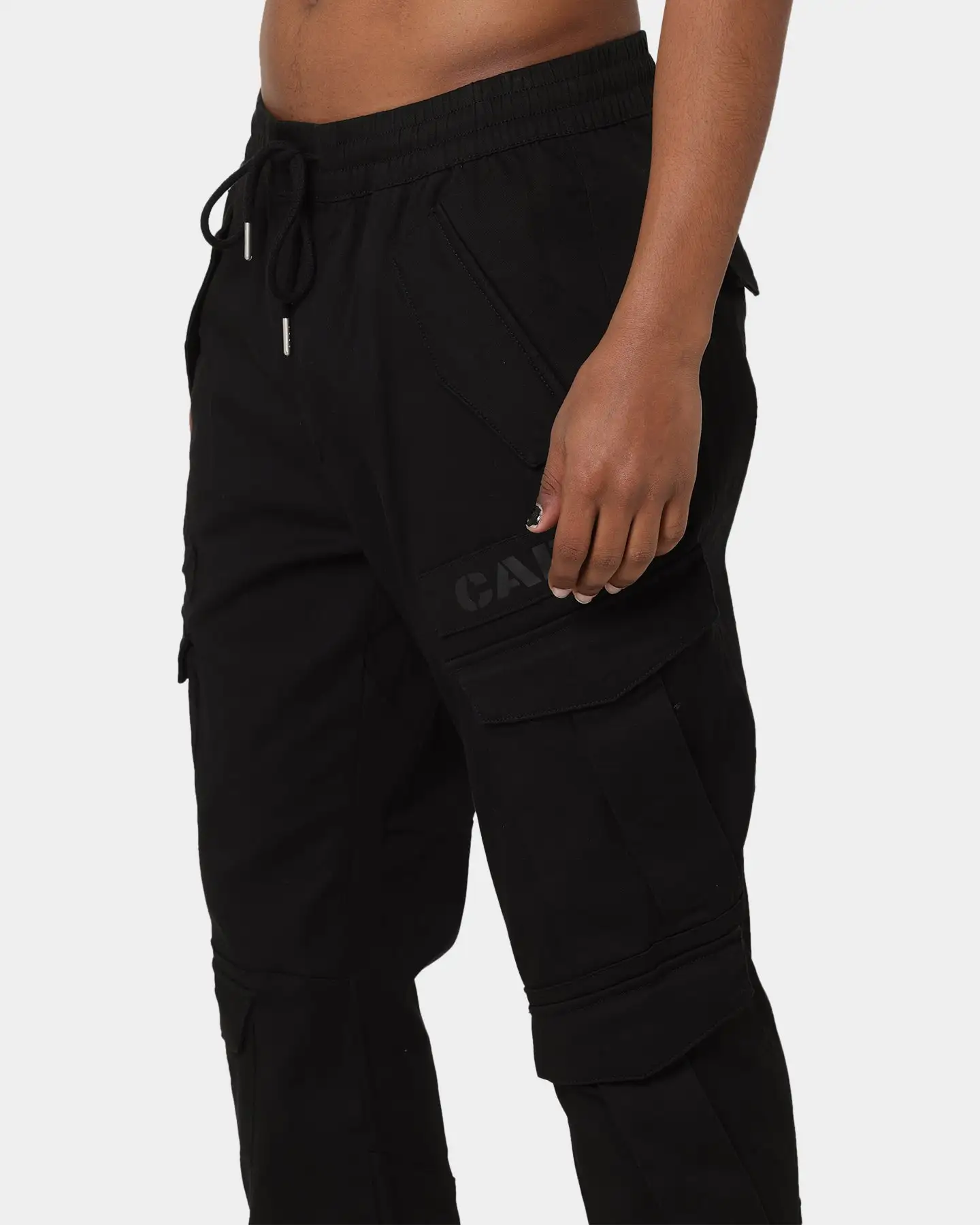 CARRE Carré Double Transition Cargo Joggers Black - Image 7