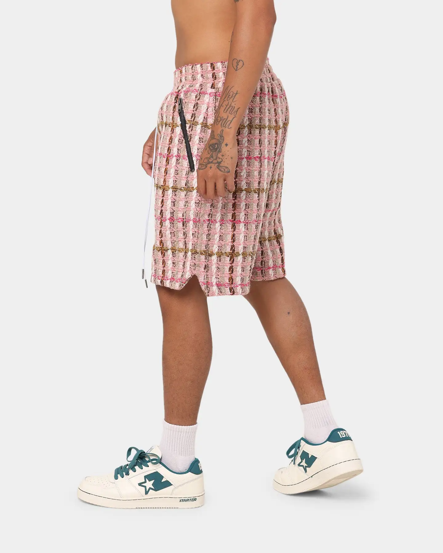 XXIII Tweed Shorts Pink - Image 6