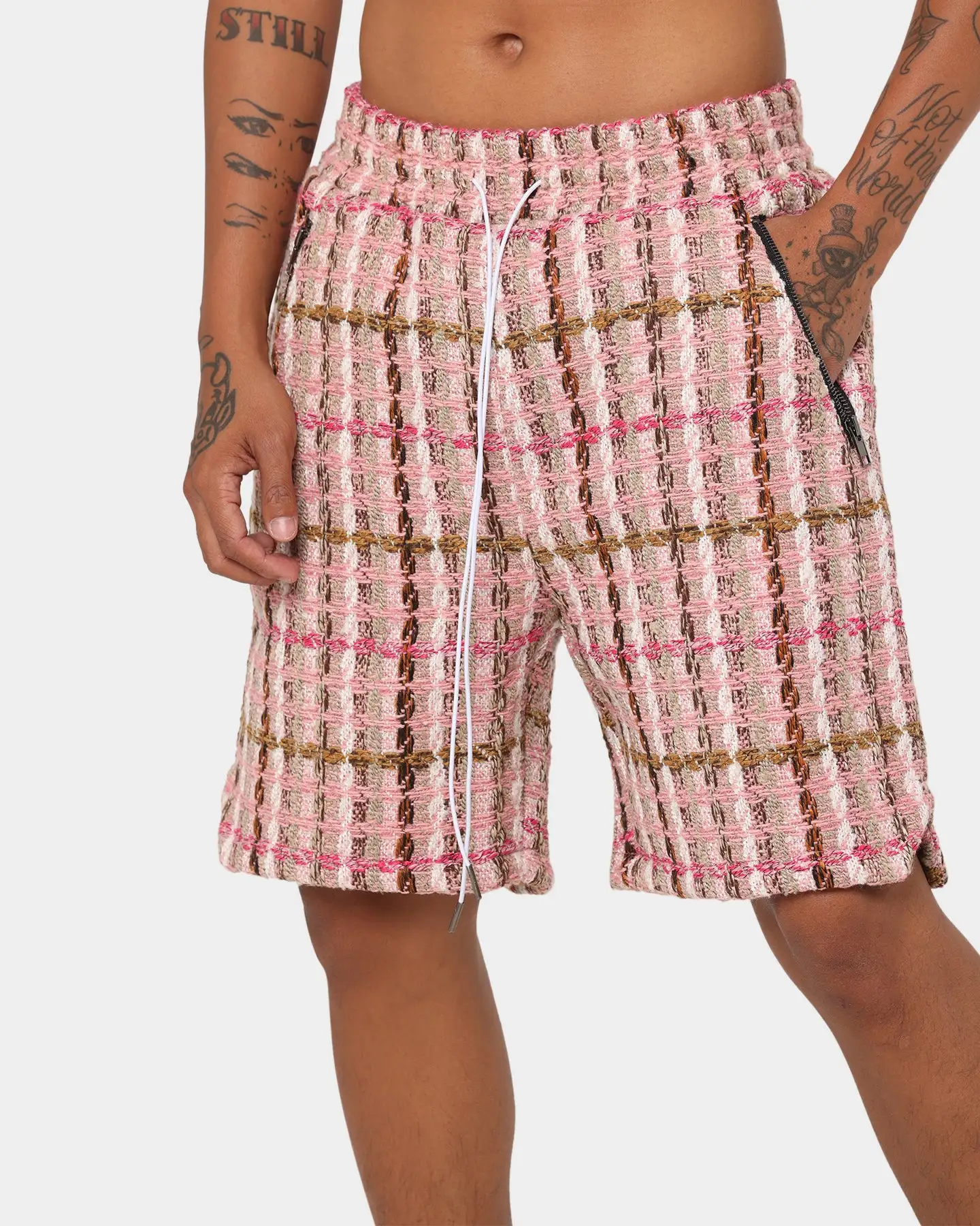 XXIII Tweed Shorts Pink - Image 7