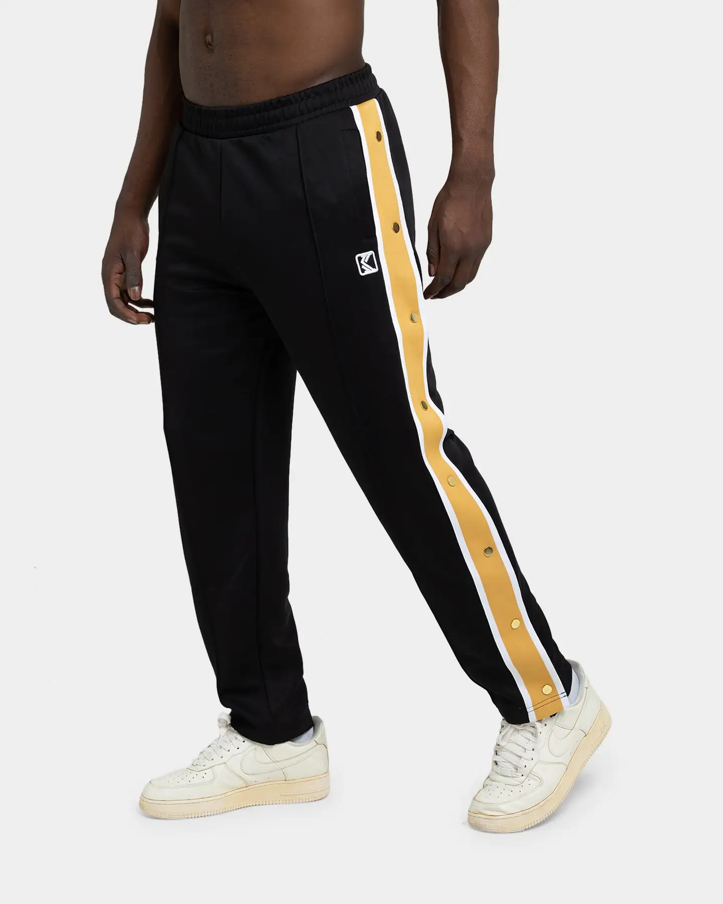 Karl Kani Men's OG Block Trackpants Black - Image 6
