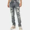 Lifted Anchors Malibu Patch Denim Jeans Blue