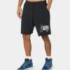 Mitchell & Ness Las Vegas Raiders Centre Block Shorts Faded Black