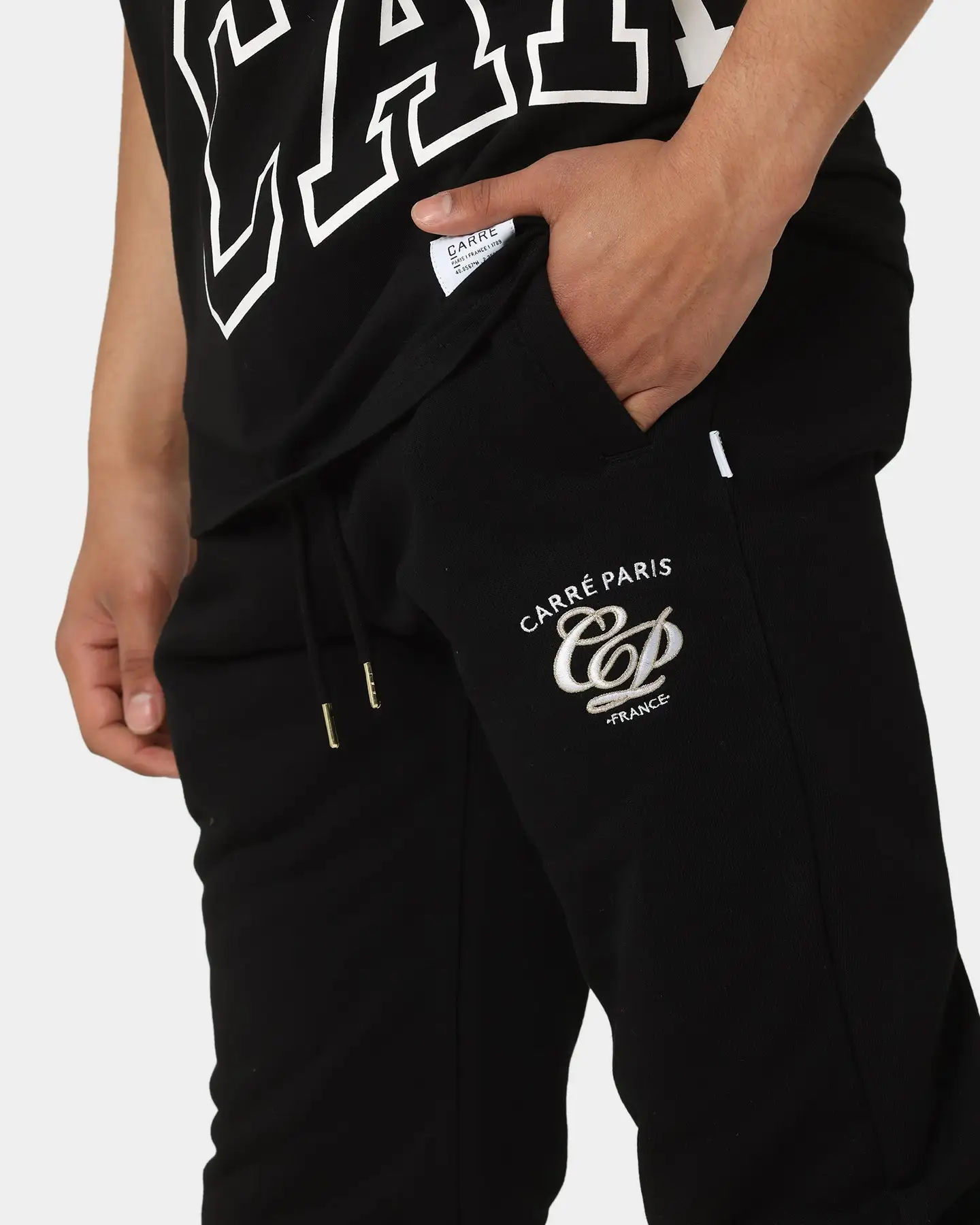 Carre Revolutionnaires Classic Track Pants Black - Image 4