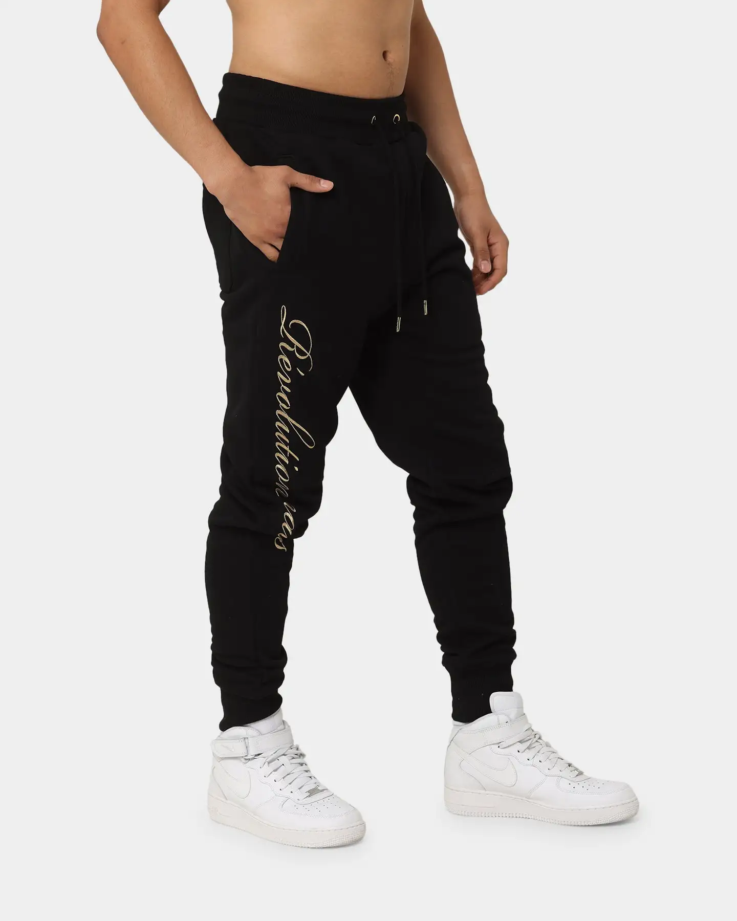 Carre Revolutionnaires Classic Track Pants Black - Image 5