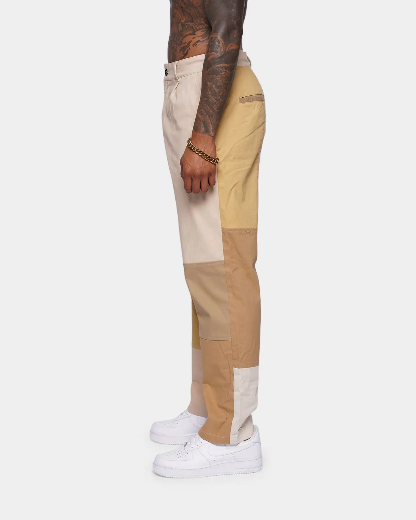 XXIII Dorian Wide Leg Chino Pants Tan - Image 4