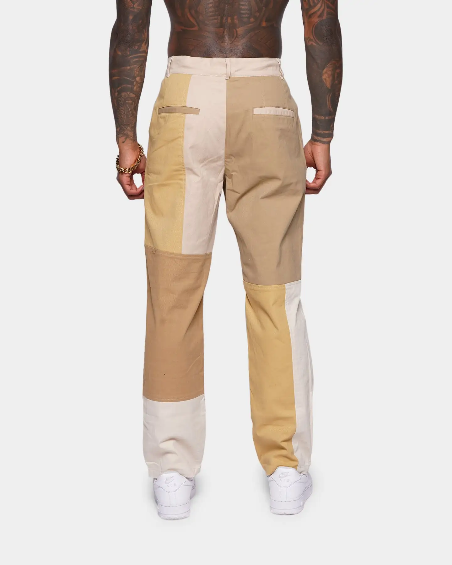 XXIII Dorian Wide Leg Chino Pants Tan - Image 5