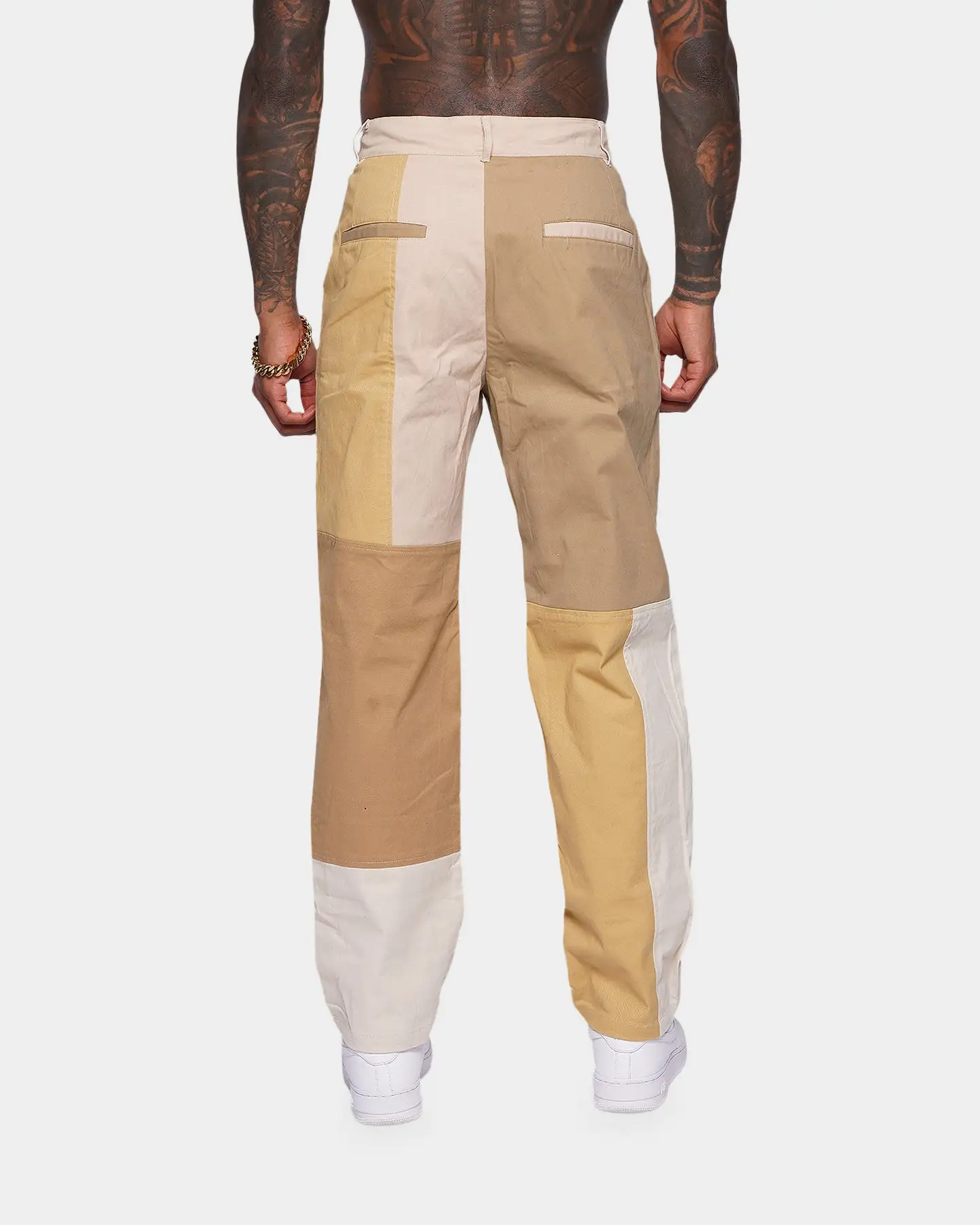 XXIII Dorian Wide Leg Chino Pants Tan - Image 6