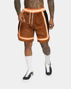 XXIII Arklow Corduroy Basketball Shorts Brown