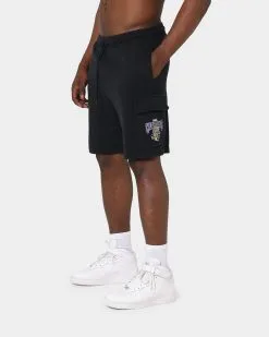 Mitchell & Ness Los Angeles Lakers Cargo Shorts Black