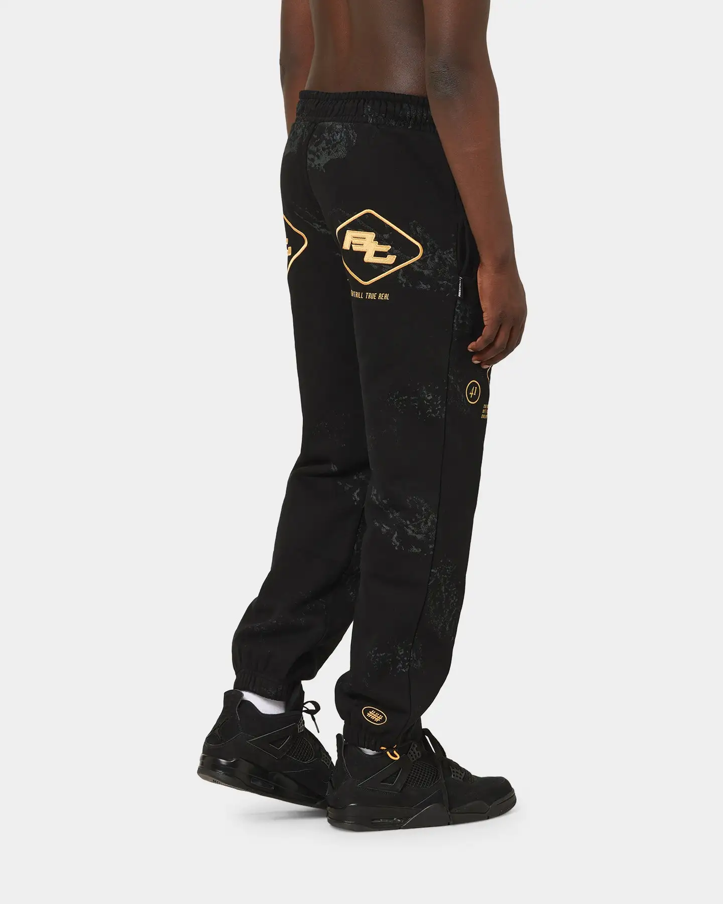 BEEN TRILL BEENTRILL Circuitry Sweat Pants Black - Image 5