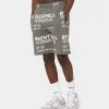 BEEN TRILL BEENTRILL Unity Sweat Shorts Dark Grey