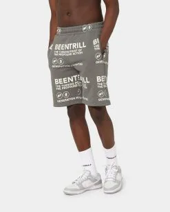 BEEN TRILL BEENTRILL Unity Sweat Shorts Dark Grey