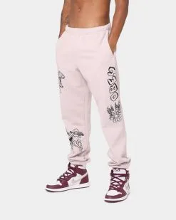 OBEY Indiscriminate Sweat Pants Purple Paste