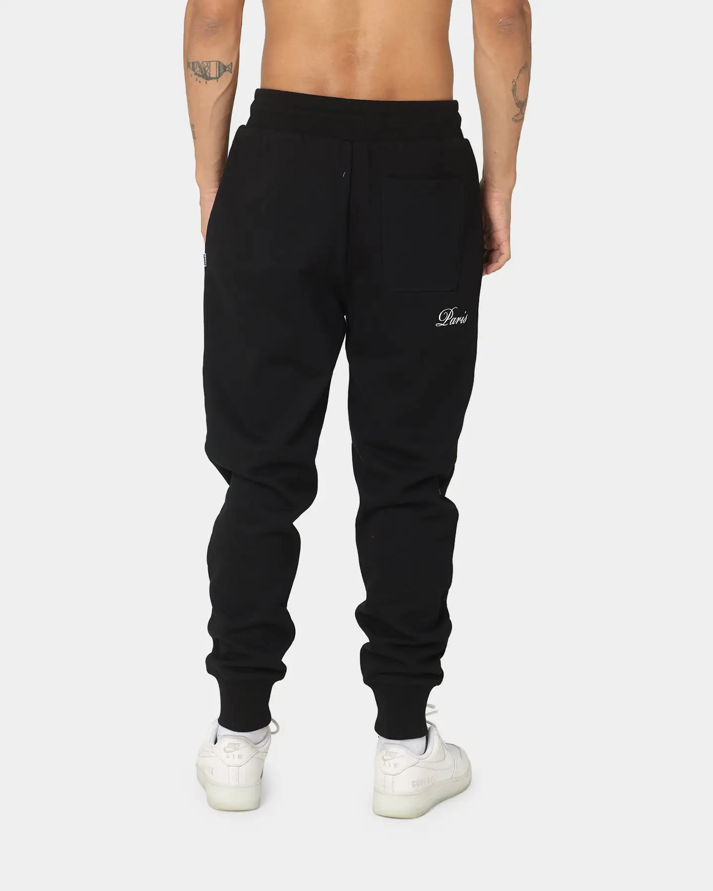 Carre Heavyweight Track Pants Black - Image 4
