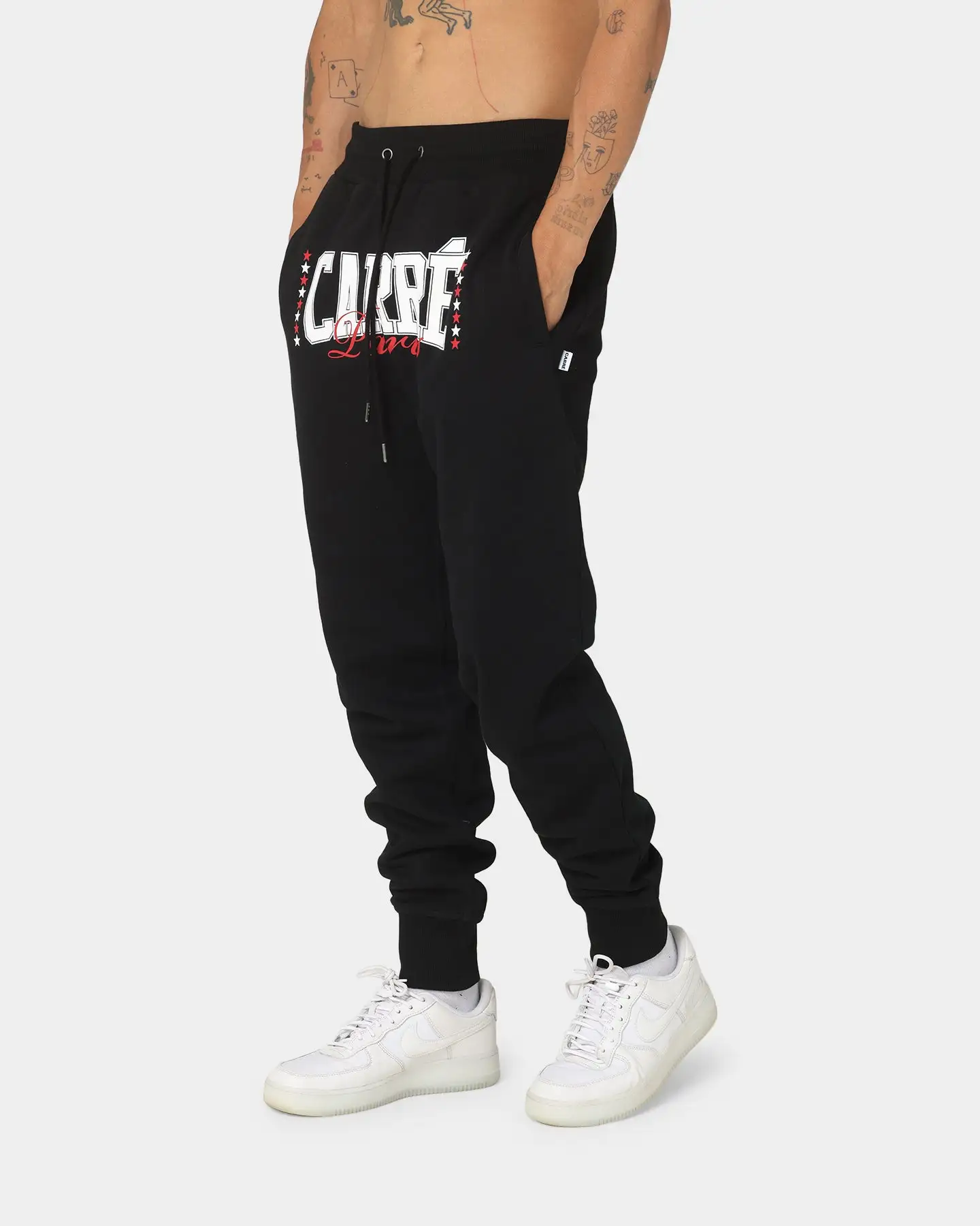 Carre Heavyweight Track Pants Black - Image 6