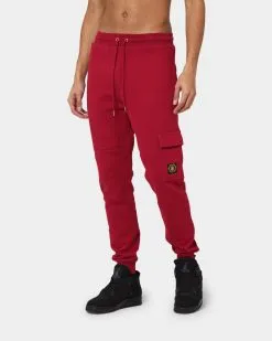 Last Kings Cargo Track Pants Bloodstone