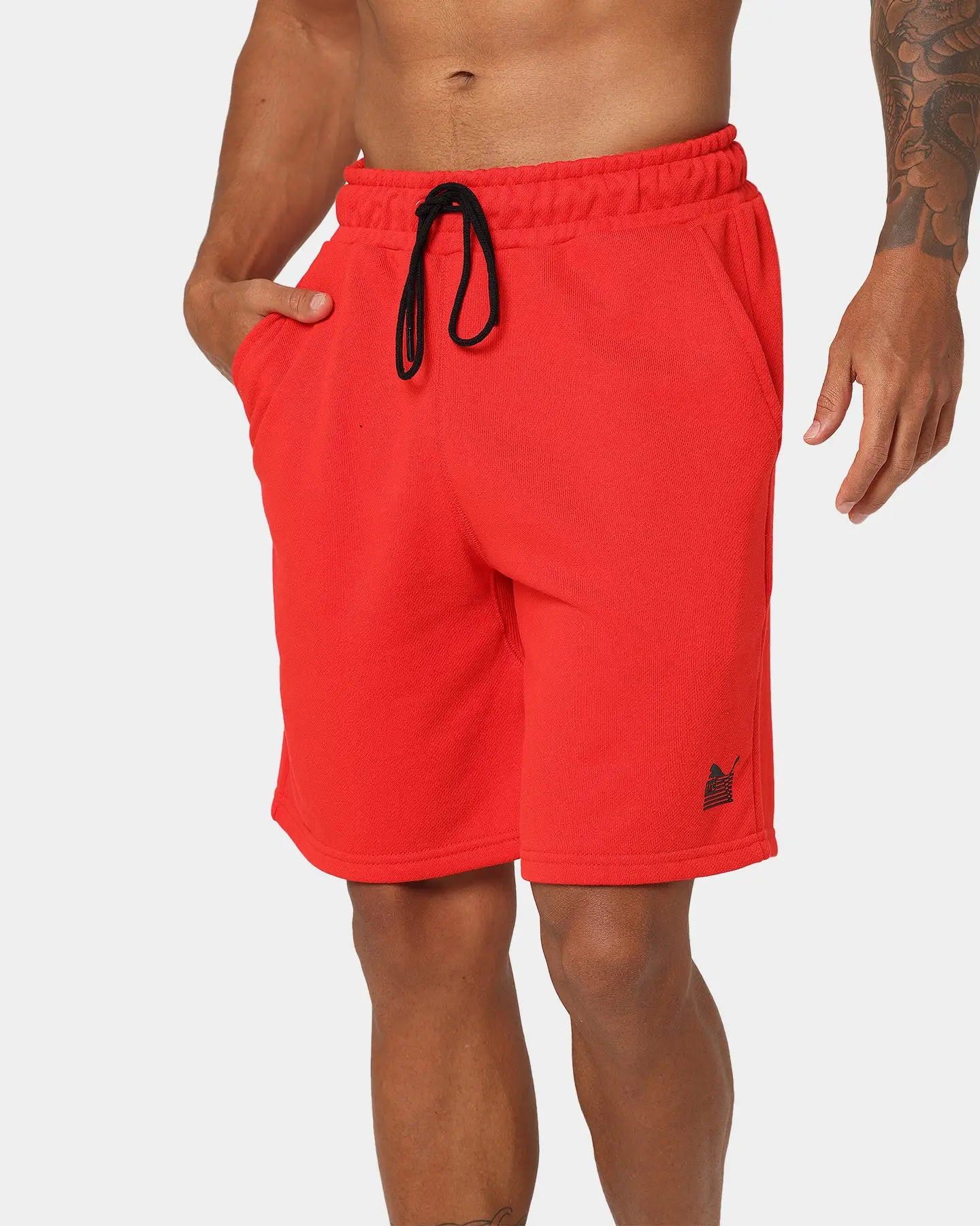 Puma X TMC Every Day Hussle Sweat Shorts High Risk Red - Image 7
