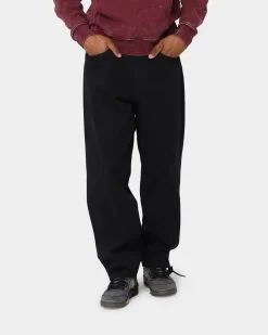 HUF Cromer Sig Pants Washed Black