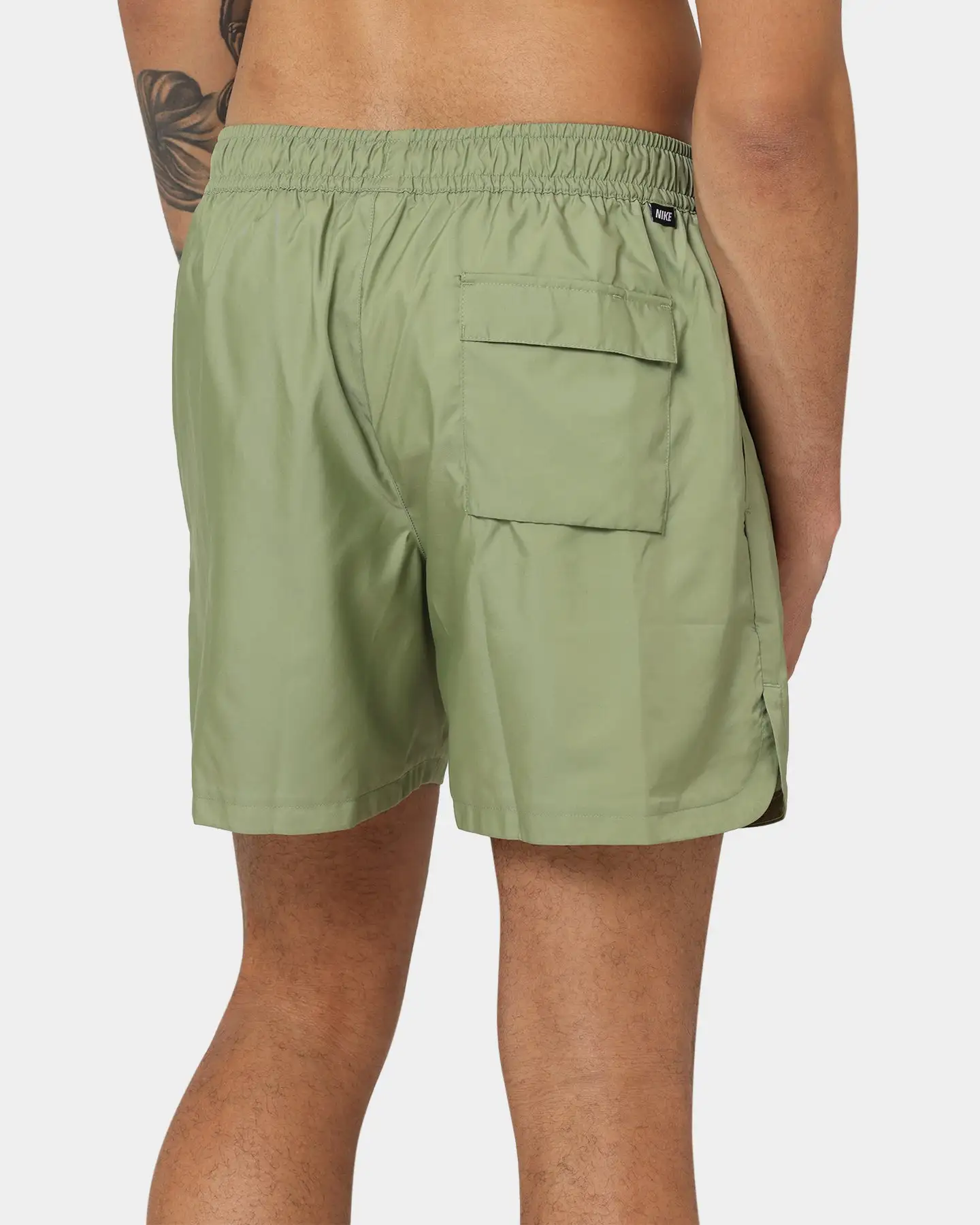 Nike Sportswear Sport Essentials Woven Lined Flow Shorts Alligator/White - Image 8