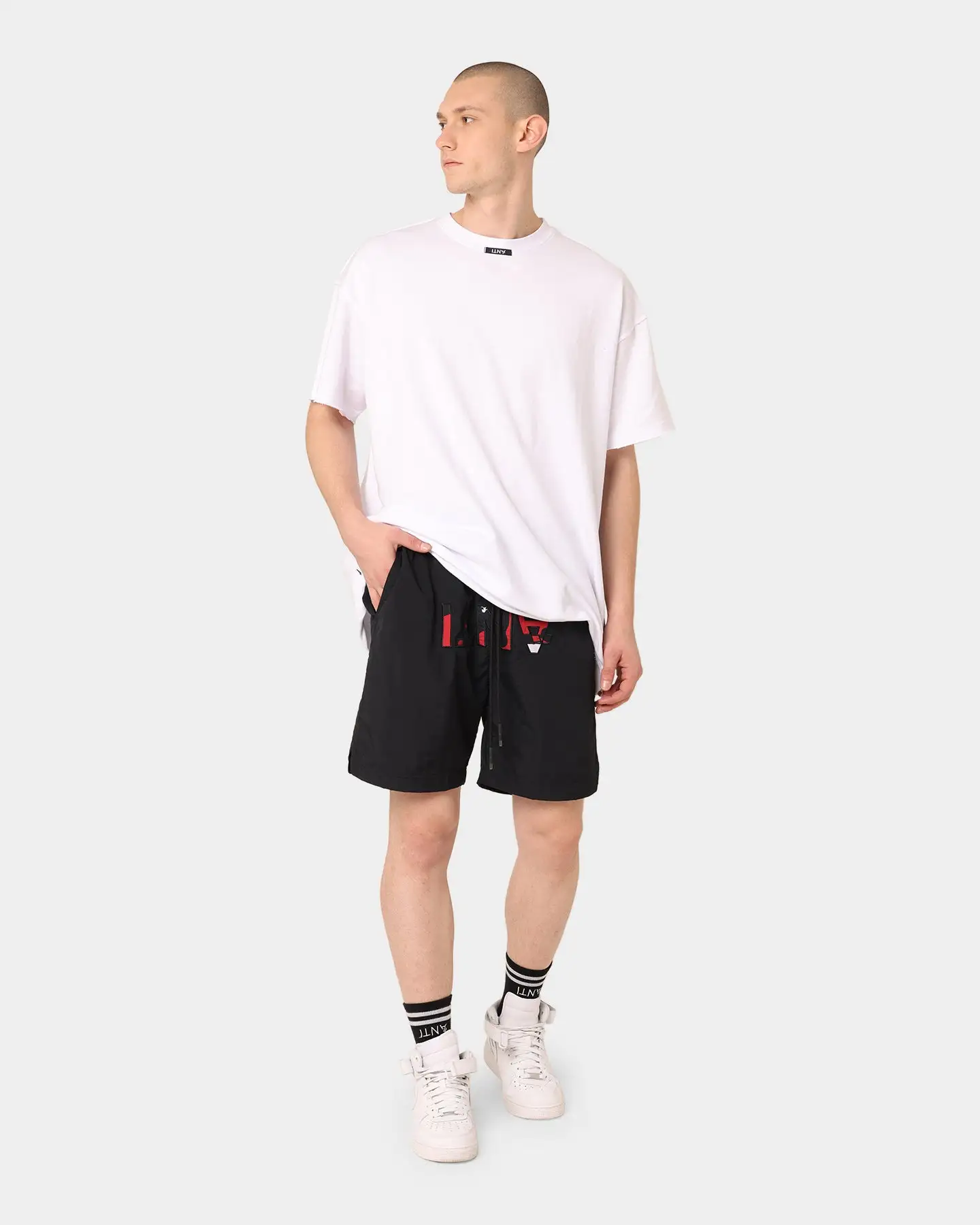 The Anti Order Storm Camo Replica Shorts Black - Image 2