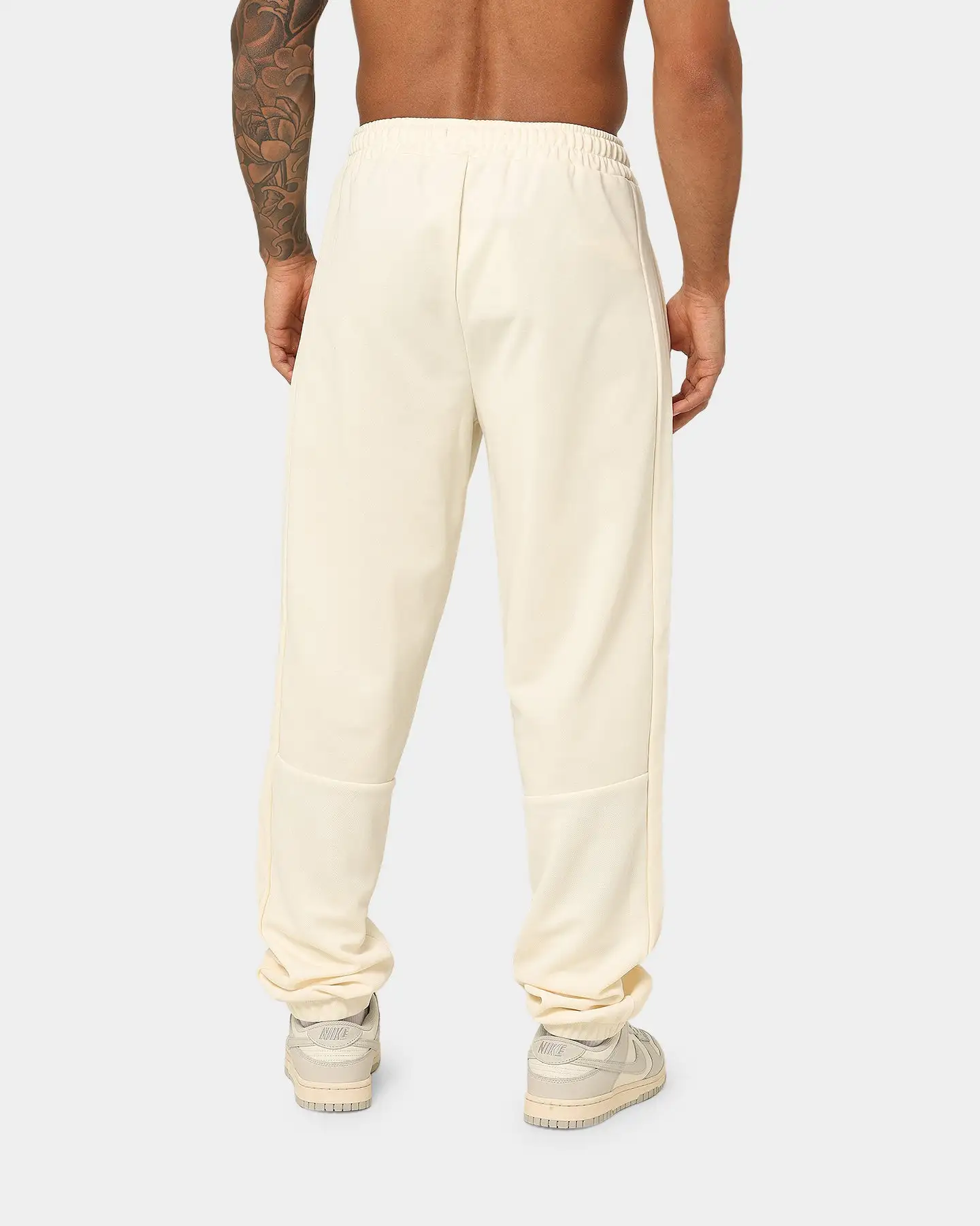 Fred Perry Panelled Track Pants Ecru - Image 4