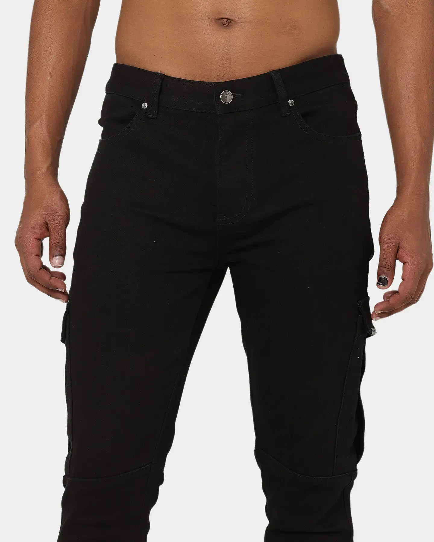 CARRE Carré Evolution Cargo Jeans Black - Image 3