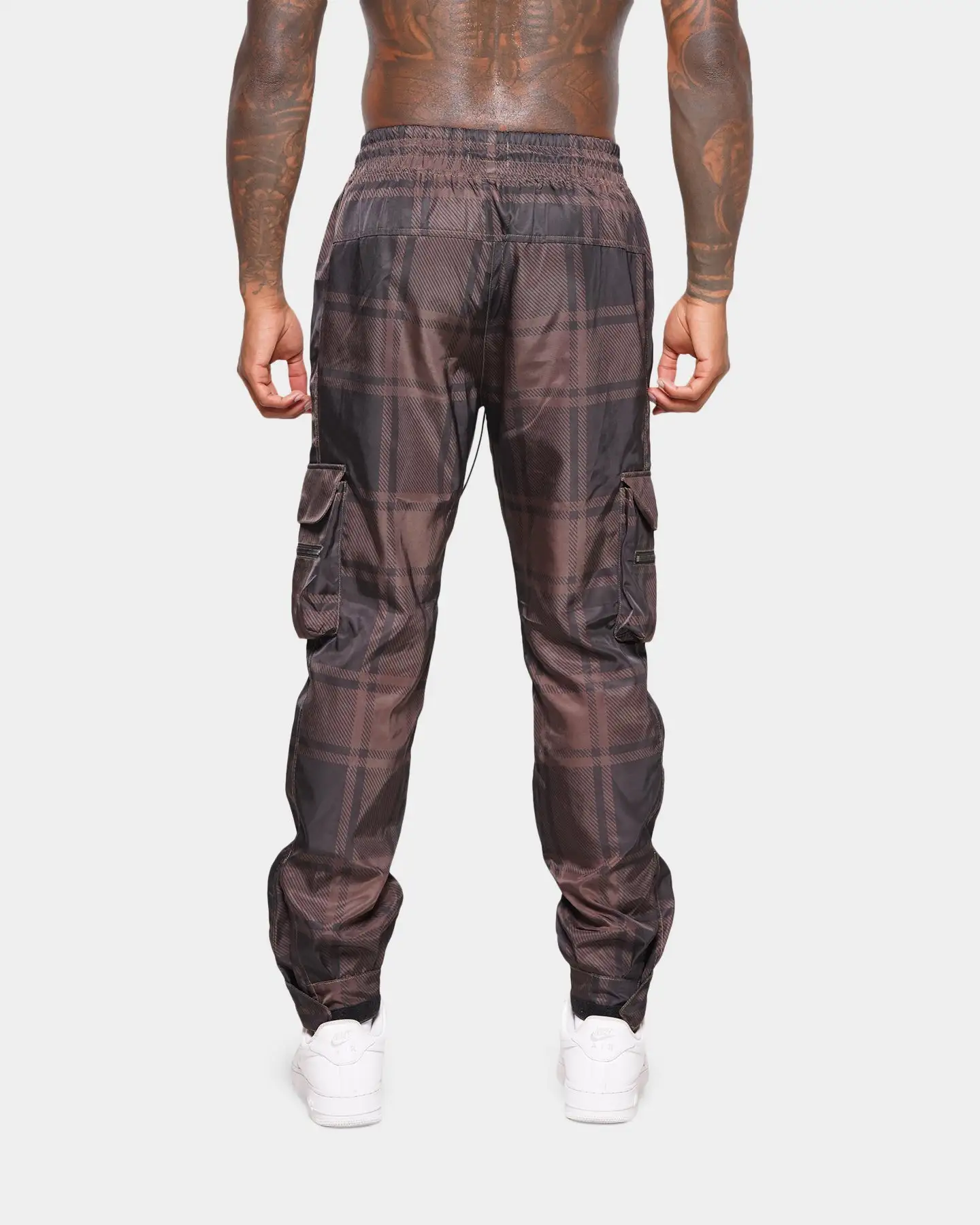 XXIII Lucia Tartan Joggers Tartan - Image 4