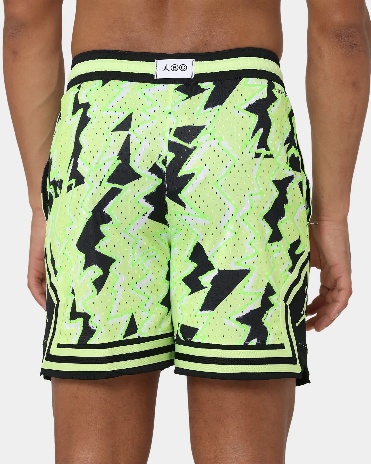 Jordan Dri-FIT Sport Barcelona Diamond Shorts Black/Black/Lightning - Image 8