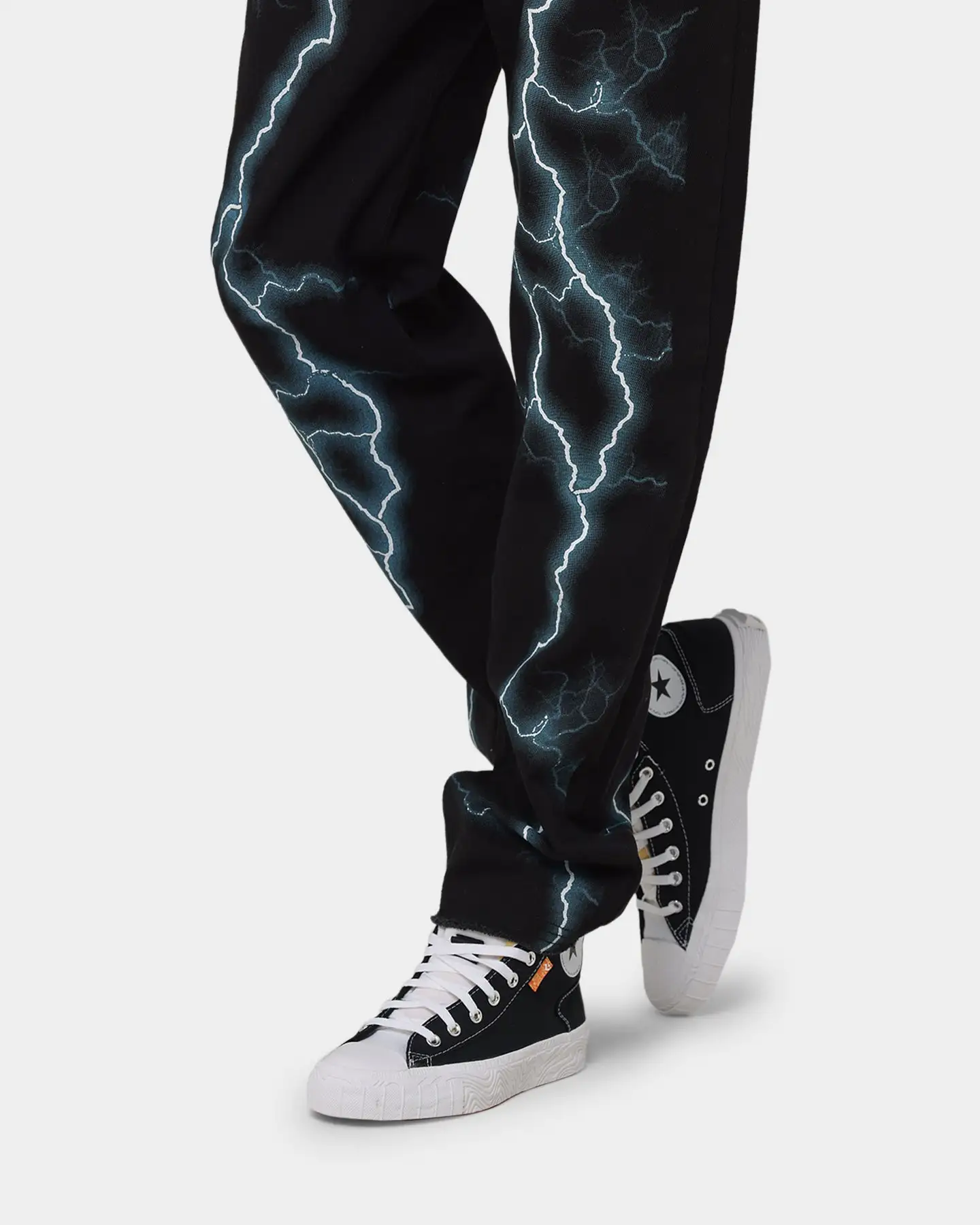 Loiter Lightning Jeans Black/Blue - Image 4