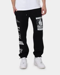 CARRE Carré X Marilyn Monroe Bold Is Beautiful Sweatpants Black