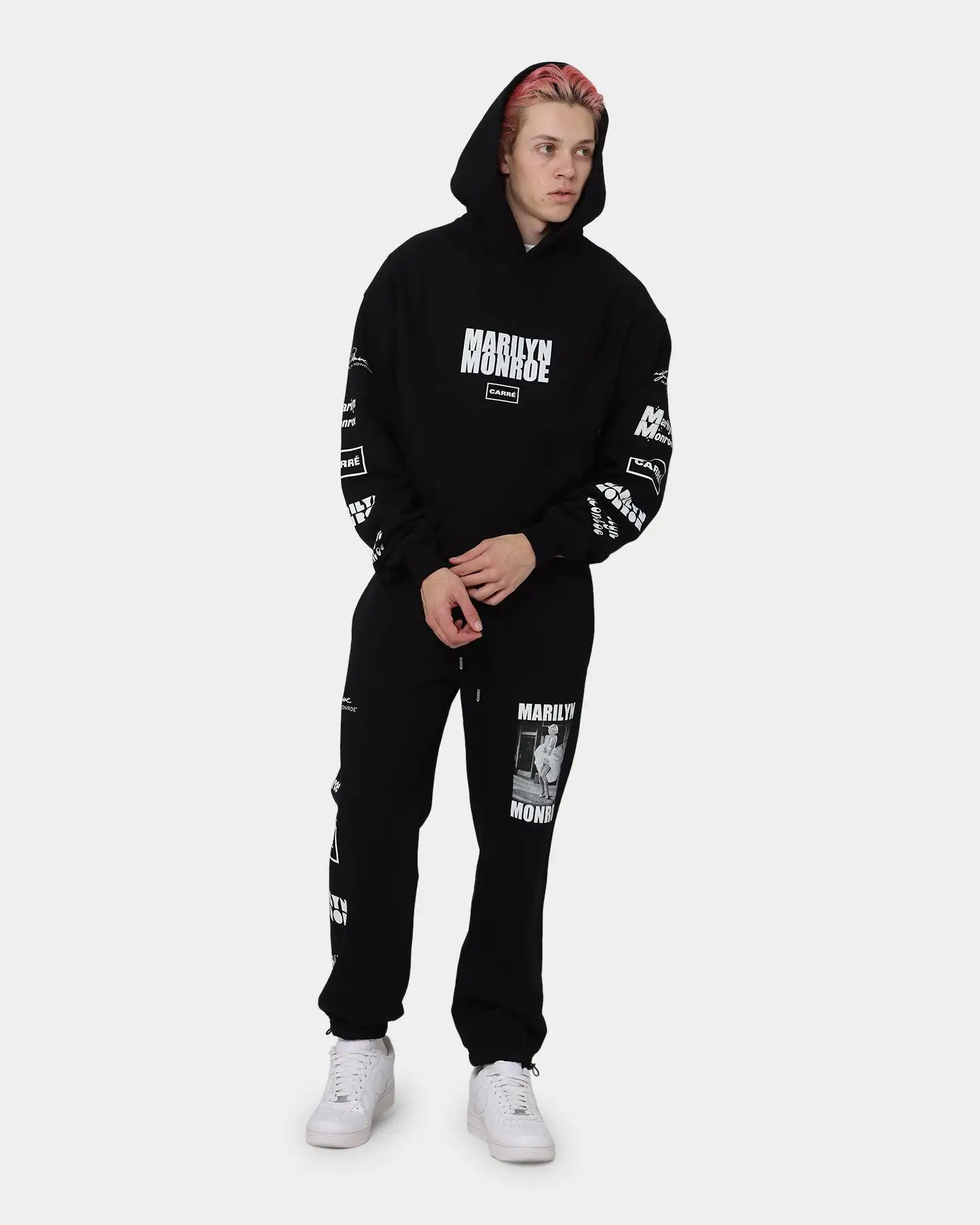 CARRE Carré X Marilyn Monroe Bold Is Beautiful Sweatpants Black - Image 2