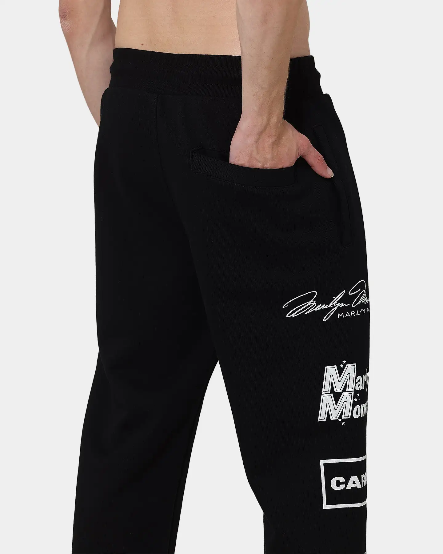 CARRE Carré X Marilyn Monroe Bold Is Beautiful Sweatpants Black - Image 8