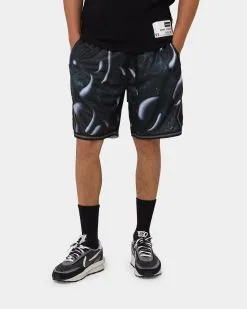 CARRE Carré X Kenny Scharf Darkness Of Paris Ball Shorts Black