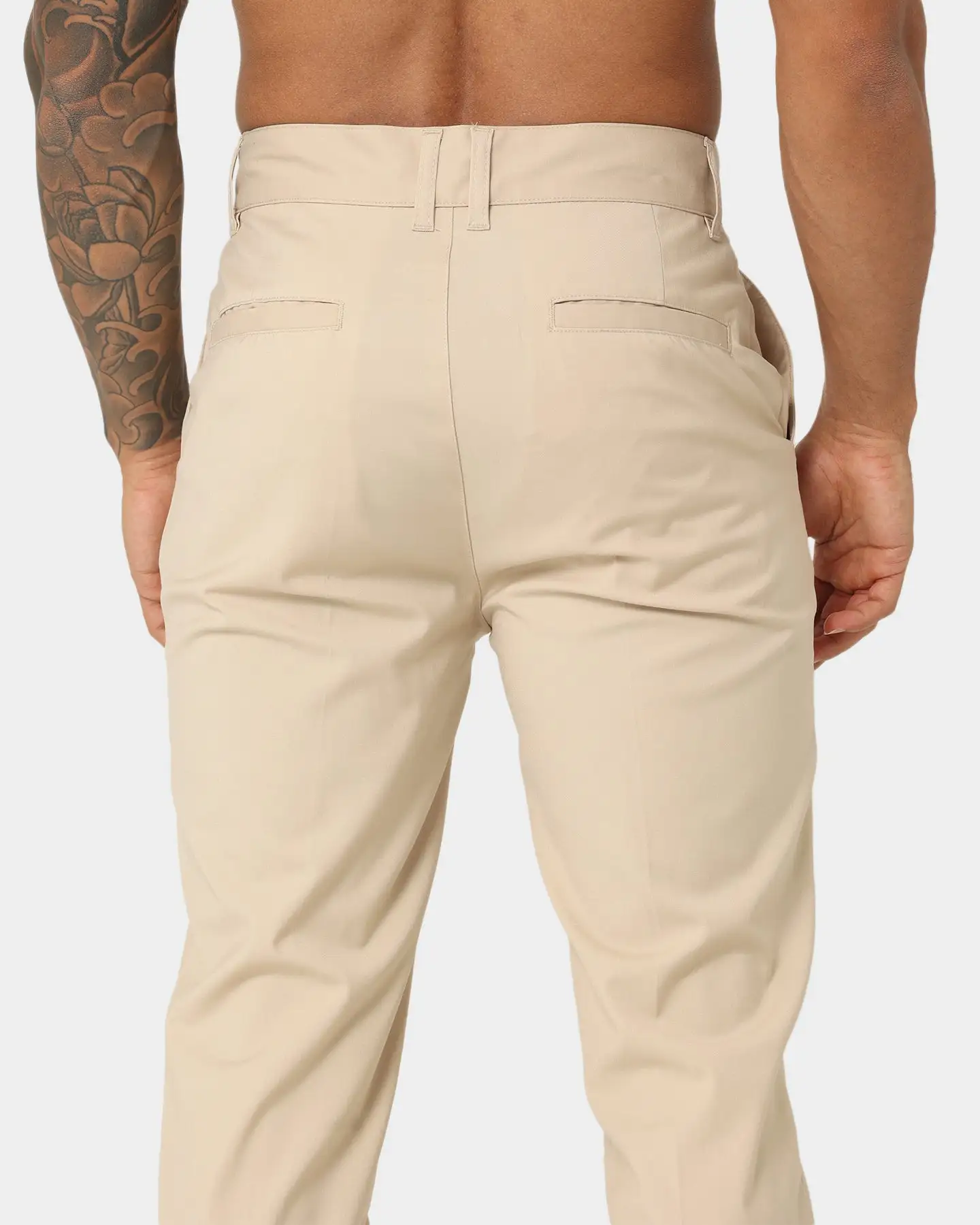 404 Heritage Zip Trouser Stone - Image 8