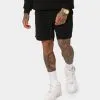 Saint Morta Waffle Shorts Black