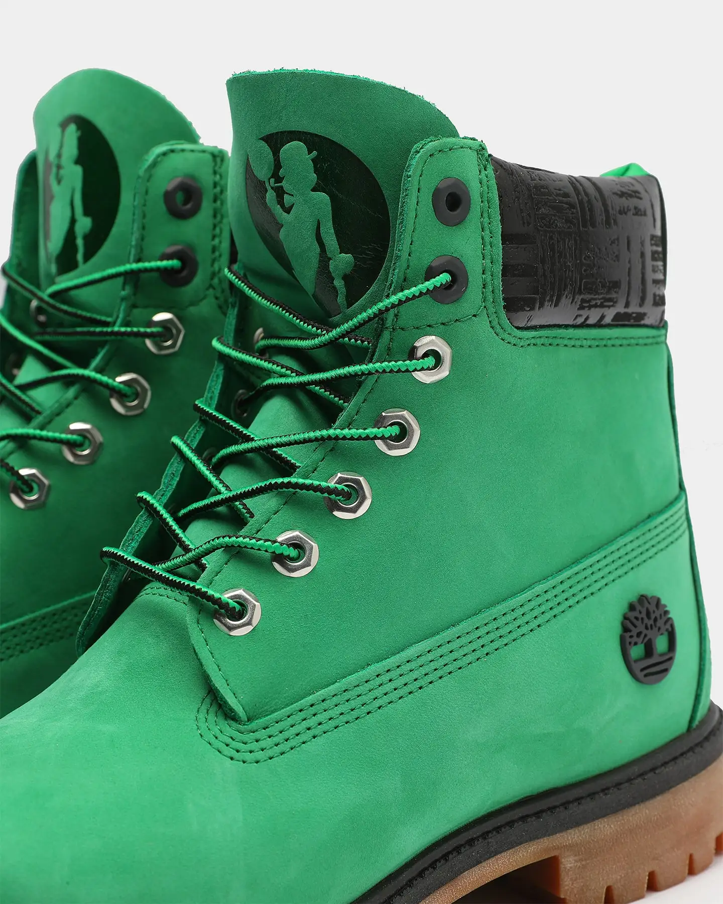 Timberland Mens NBA X Timberland Boston Celtics 6-Inch Boots Green - Image 8