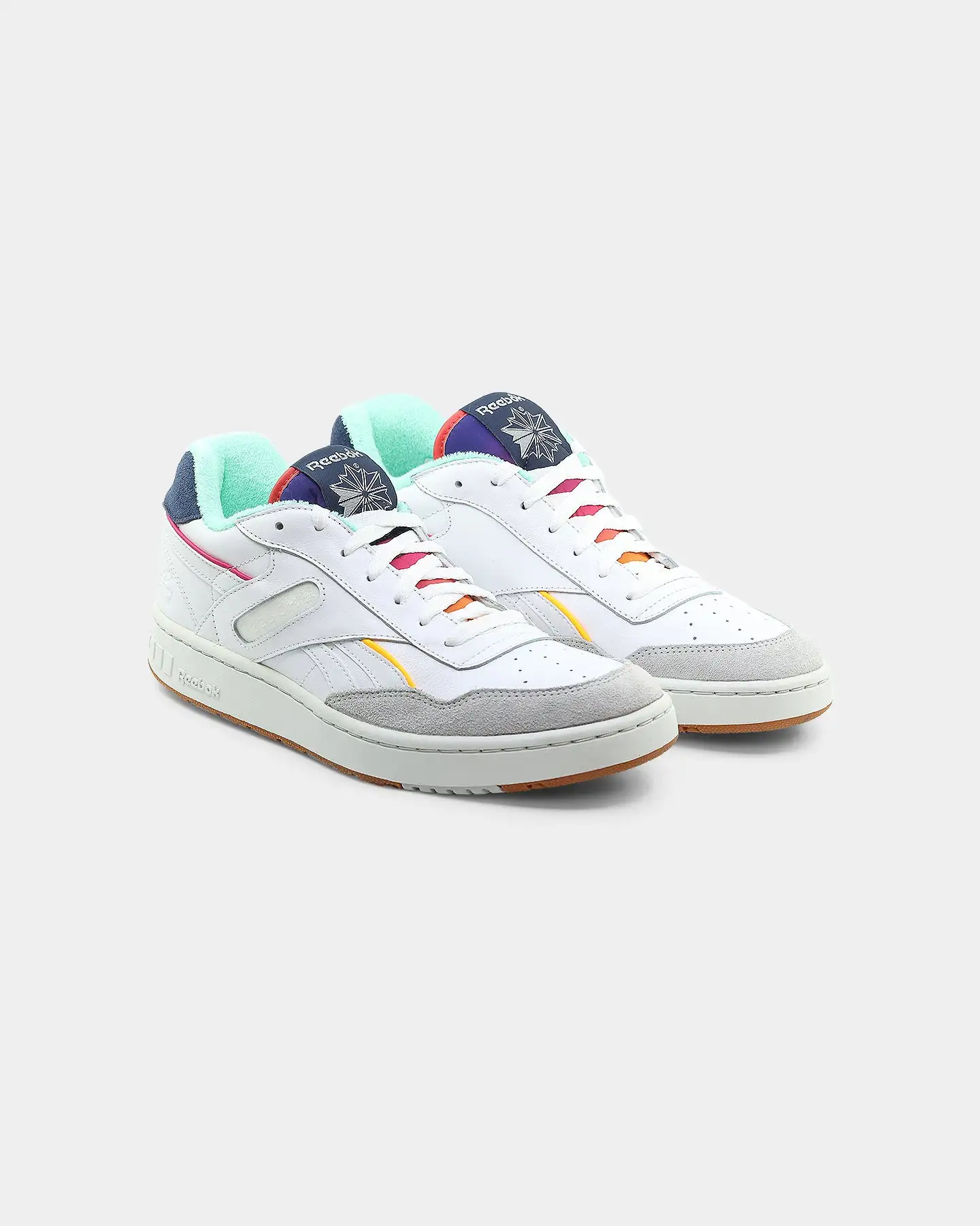 Reebok BB 4000 Cloud White/Vector Navy - Image 2