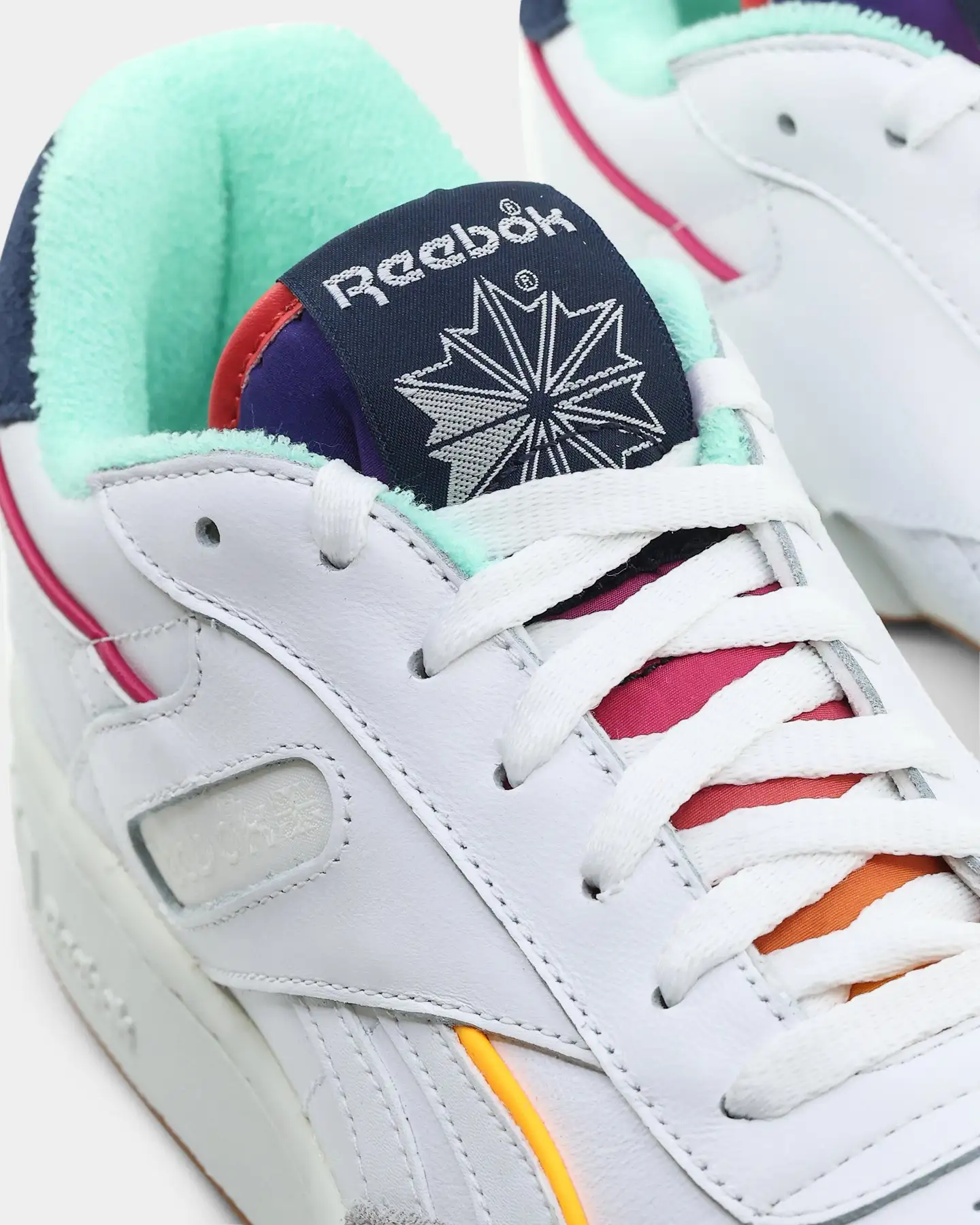 Reebok BB 4000 Cloud White/Vector Navy - Image 6