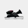 Jordan LS Slides Black/University Red