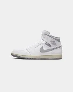 Jordan Air Jordan 1 Mid "Vintage Grey" White/Stealth