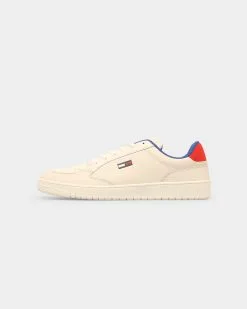 Tommy Jeans City Leather Cupsole Ivory