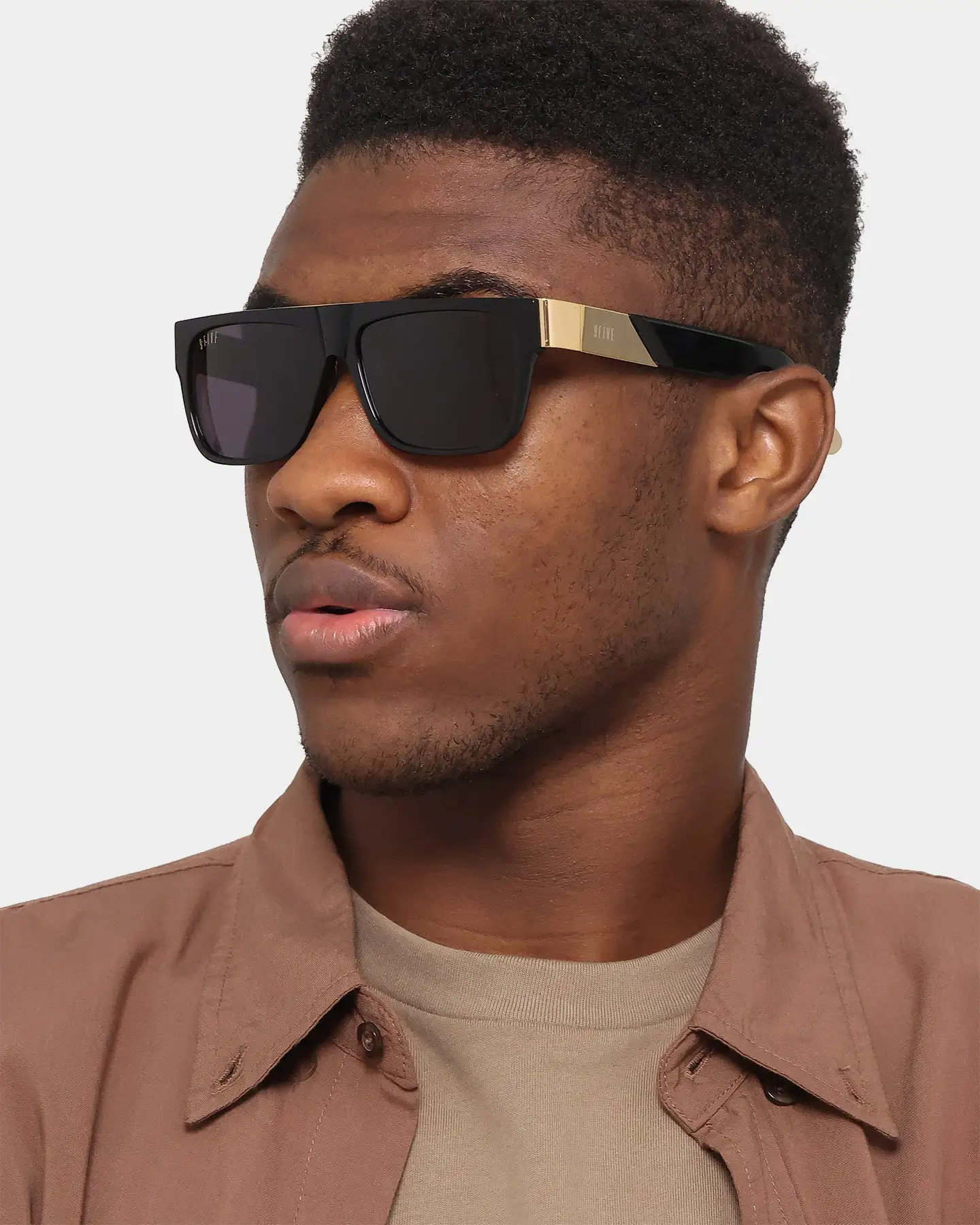 9FIVE 22 Sunglasses Black/gold - Image 3