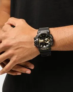 G-SHOCK Ga400gb Rotary Switch Watch Black/Gold
