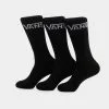 Vans Classic Crew Sock 3 Pack Black