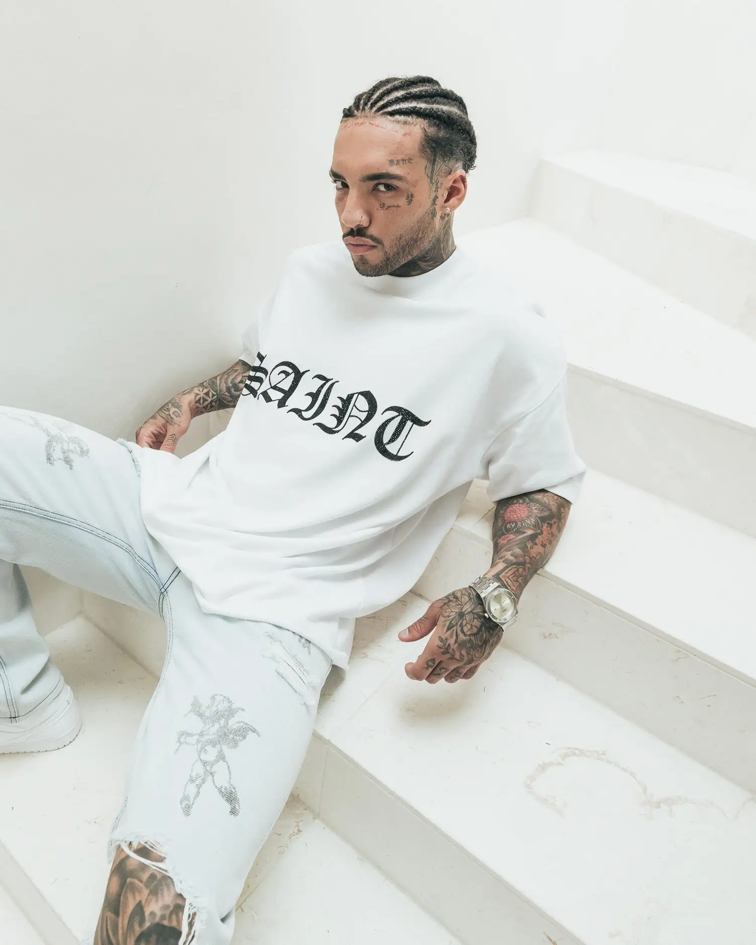 Saint Morta Diamond Medio Watch Silver/Diamond - Image 13