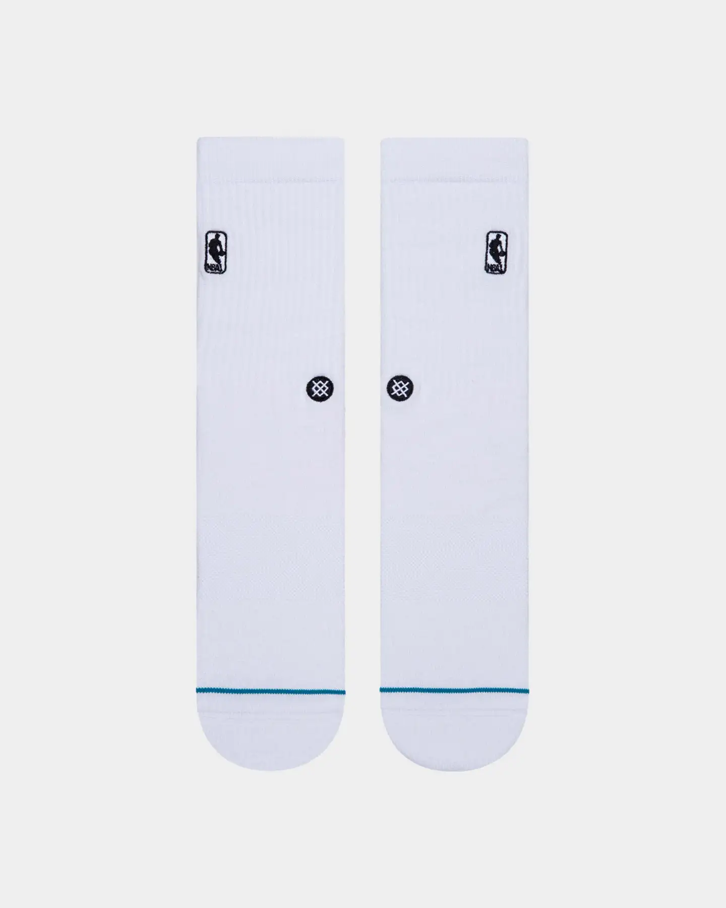 Stance Logoman ST QTR NBA Sock White - Image 3
