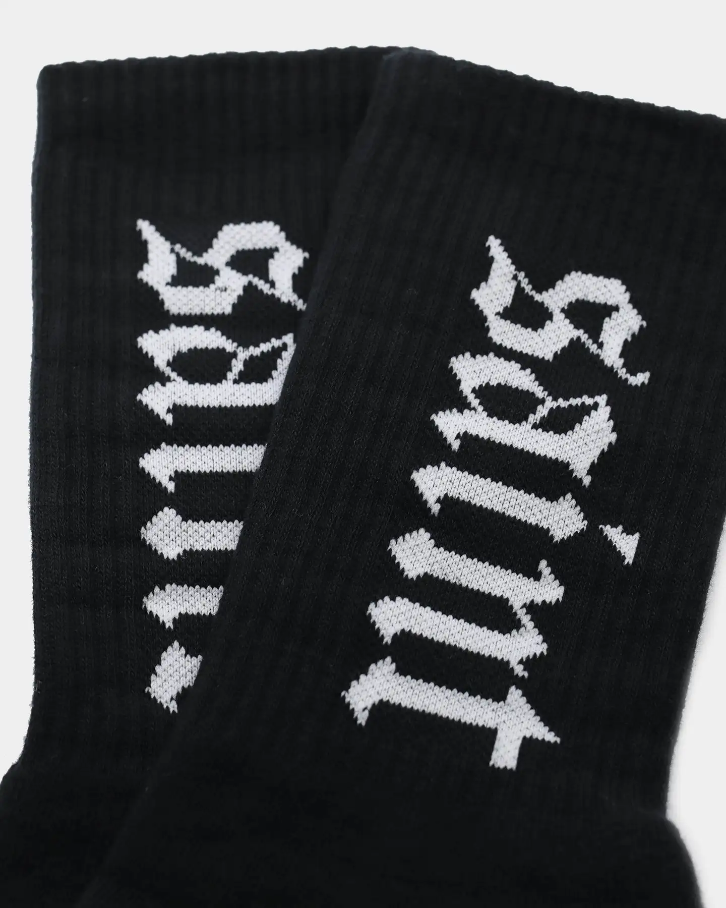 Saint Morta Cambronne Sock Black/White - Image 2