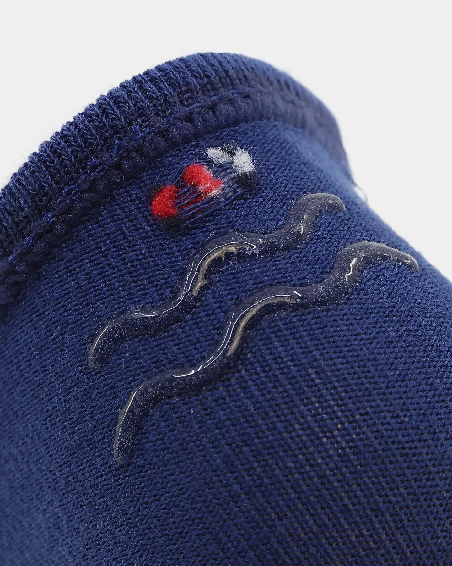 Tommy Hilfiger Breton Stripe 2 Pack No Show Socks Navy - Image 5