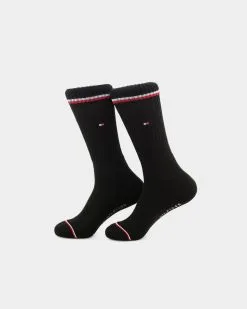 Tommy Hilfiger Iconic Socks 2 Pack Black